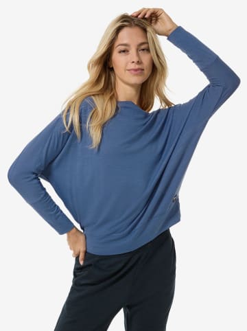 super.natural Functionele longsleeve "Kula" blauw