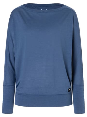 super.natural Funktionslongsleeve "Kula" in Blau