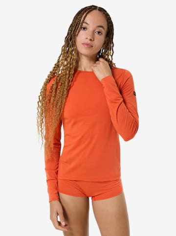 super.natural Functionele longsleeve "Tundra175" oranje