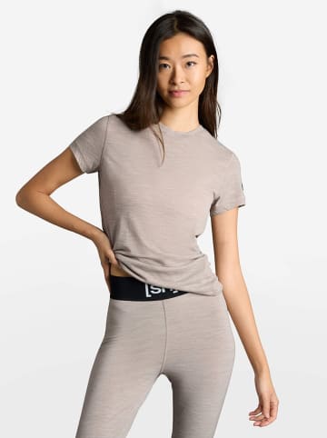 super.natural Functioneel shirt "Sierra140" taupe