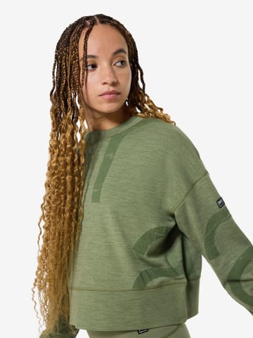 super.natural Sweatshirt "Capital" groen