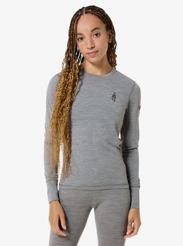 super.natural Functionele longsleeve "Tundra175 Bunny" grijs