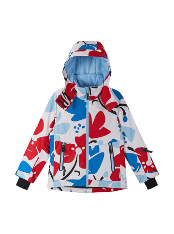 Reima Winterjas "Posio" wit/rood/blauw