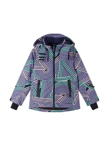 Reima Winterjas "Posio" paars/lichtroze/turquoise