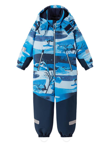 Reima Kombinezon zimowy "Kurikka" w kolorze granatowo-błękitnym