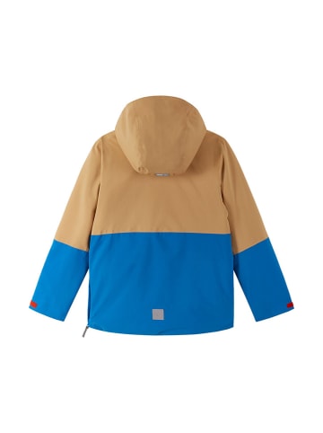 Reima Winterjas "Arantila" lichtbruin/blauw/rood