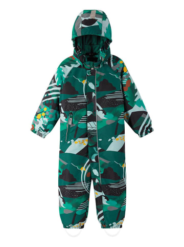Reima Kombinezon zimowy "Puhuri" w kolorze zielonym