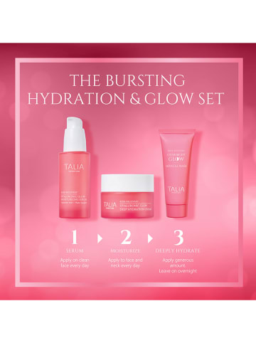 TALIA 3-częściowy zestaw "True Rose Hydration" do pielęgancji twarzy