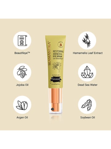 SEAMÁNTIKA Serum pod oczy "Restoring Mineral - Hamamelis Leaf Extract" - 25 ml