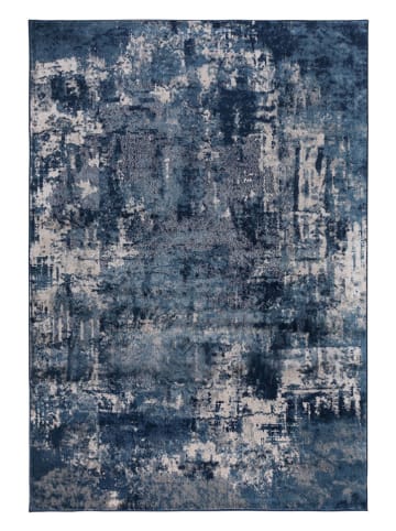Flair Rugs Laagpolig tapijt "Wonderlust Cocktail" crème/blauw