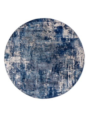 Flair Rugs Laagpolig tapijt "Wonderlust" donkerblauw