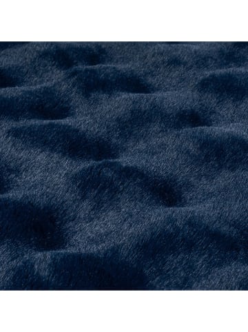 Flair Rugs Dywan "Faux Fur" w kolorze granatowym