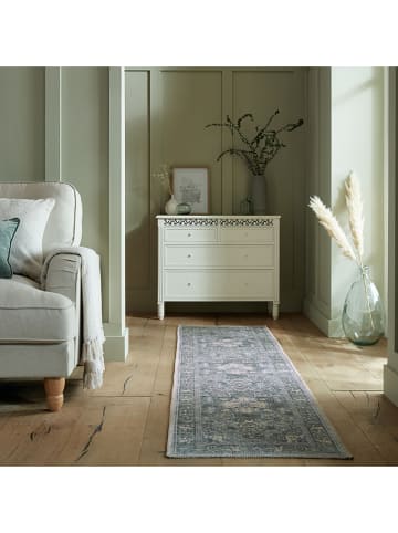 Flair Rugs Laagpolig tapijt "Windsor" groen/blauw/beige