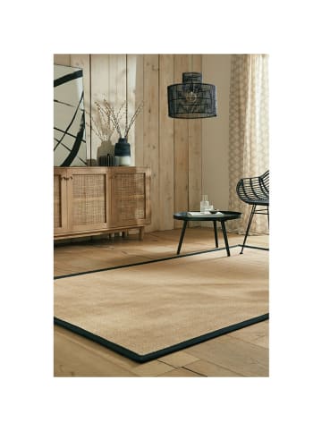 Flair Rugs Jute tapijt "Kira" lichtbruin