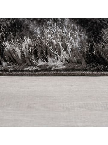 Flair Rugs Tapijt lichtgrijs/zwart