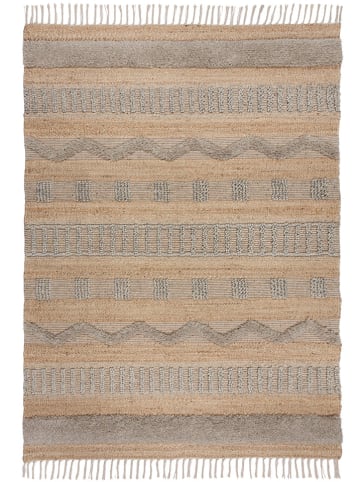 Flair Rugs Läufer in Beige/ Hellgrau