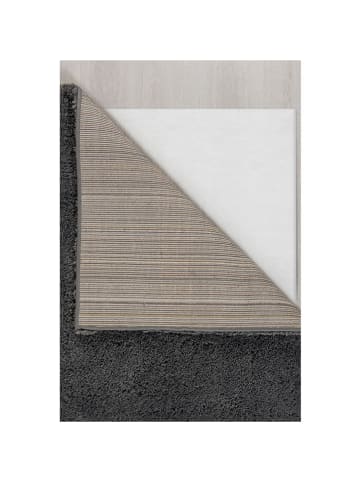 Flair Rugs Hochflor-Teppich "Feather" in Anthrazit