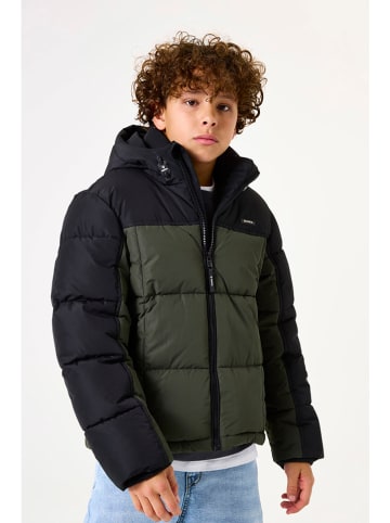 Garcia Steppjacke in Schwarz/ Khaki