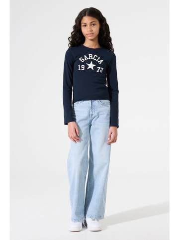 Garcia Longsleeve in Dunkelblau