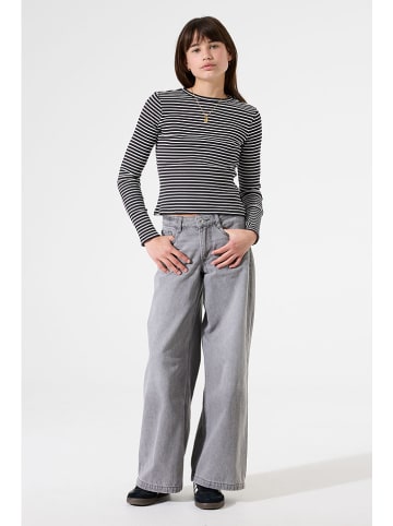 Garcia Longsleeve zwart/wit