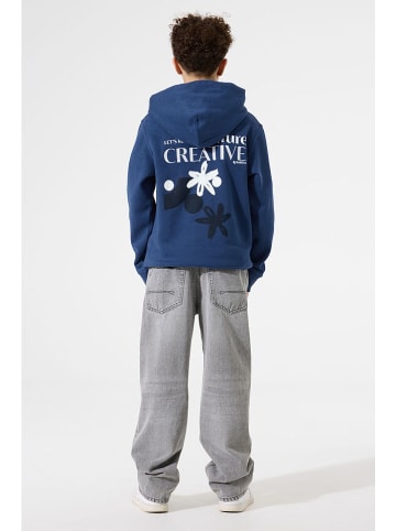 Garcia Hoodie in Dunkelblau