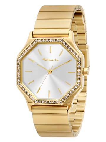 Tamaris Zegarek kwarcowy w kolorze złoto-białym