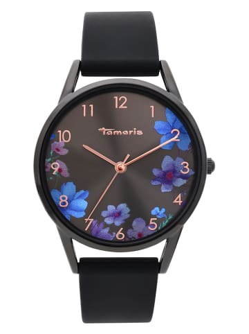 Tamaris Quarzuhr in Schwarz