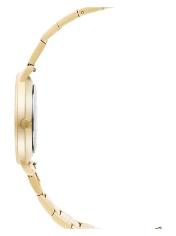 Tamaris Quarzuhr in Gold/ Grün