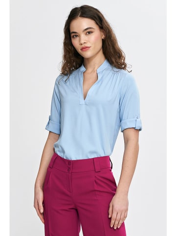 Nife Bluse in Hellblau