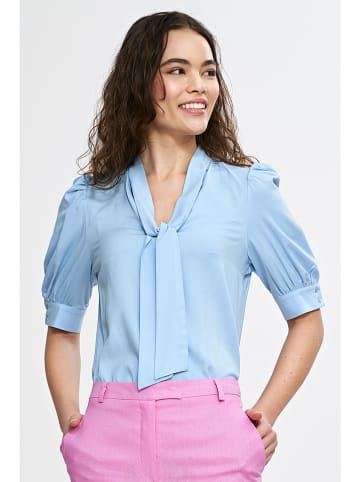 Nife Bluse in Hellblau