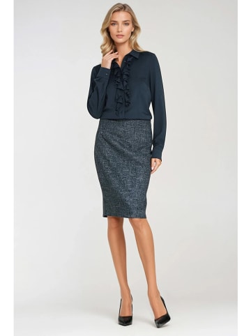 Nife Bluse in Dunkelblau