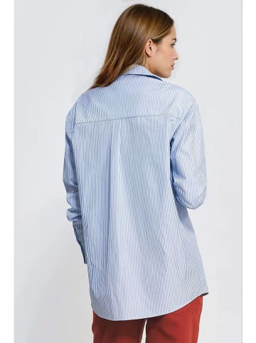 Nife Bluse in Hellblau