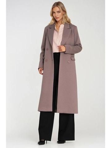 Nife Übergangsmantel in Taupe