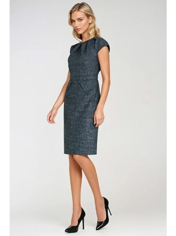 Nife Kleid in Schwarz/ Dunkelblau