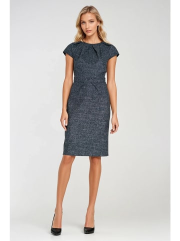 Nife Kleid in Schwarz/ Dunkelblau