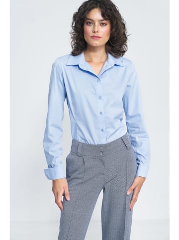 Nife Broek donkerblauw/wit