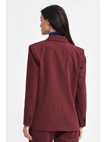 Nife Blazer in Kaminrot