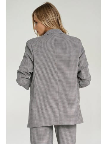 Nife Blazer wit/donkerblauw/rood