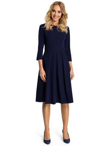 made of emotion Sukienka w kolorze granatowym