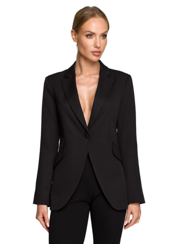 made of emotion Blazer in Schwarz