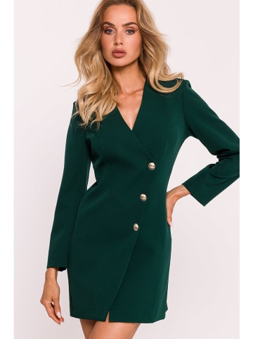 made of emotion Sukienka w kolorze ciemnozielonym