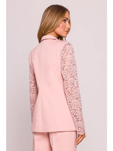 made of emotion Blazer lichtroze