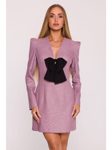 made of emotion Sukienka w kolorze bordowym