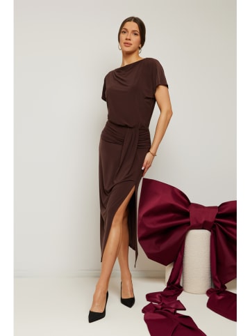 made of emotion Jurk bruin