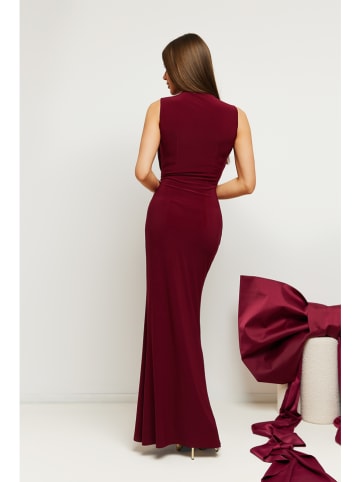 made of emotion Sukienka w kolorze bordowym