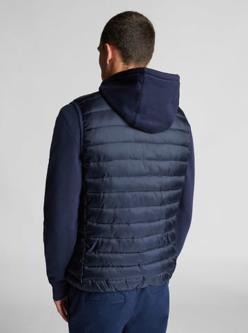 North Sails Doorgestikte bodywarmer donkerblauw