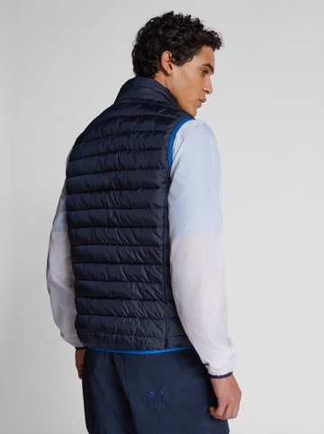 North Sails Doorgestikte bodywarmer donkerblauw