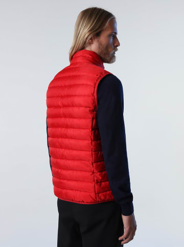 North Sails Doorgestikte bodywarmer rood