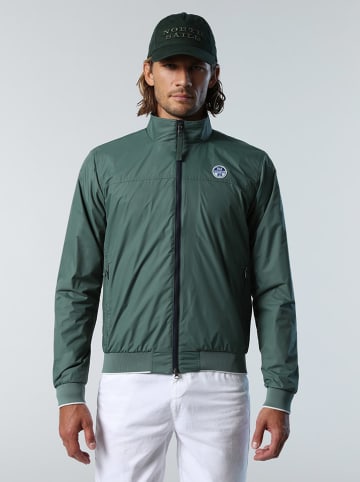 North Sails Kurtka softshellowa w kolorze zielonym