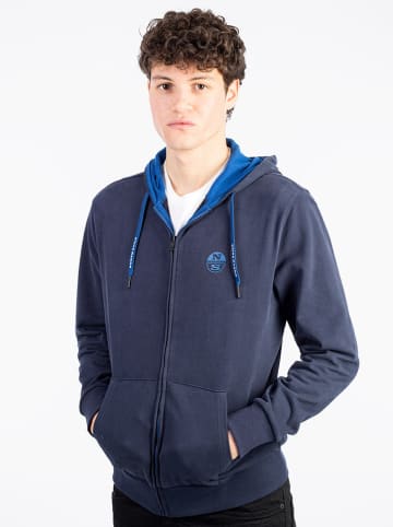 North Sails Sweatjacke in Dunkelblau